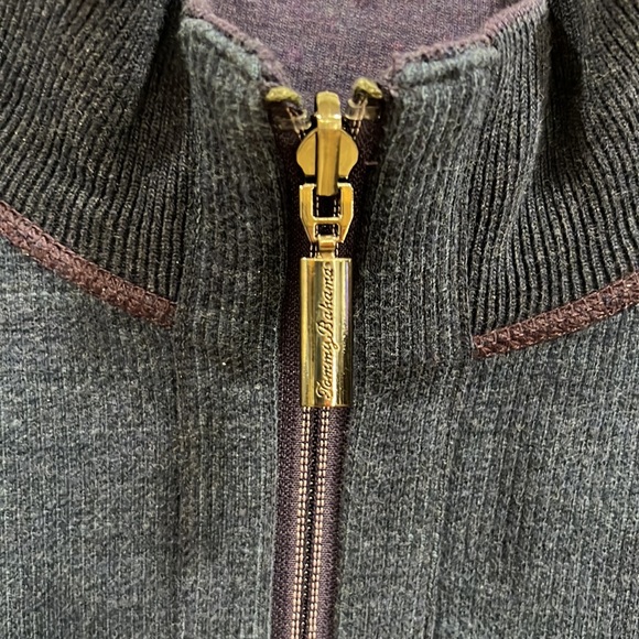 Tommy Bahama reversible three-quarter zip -Size XXL - Picture 2 of 10